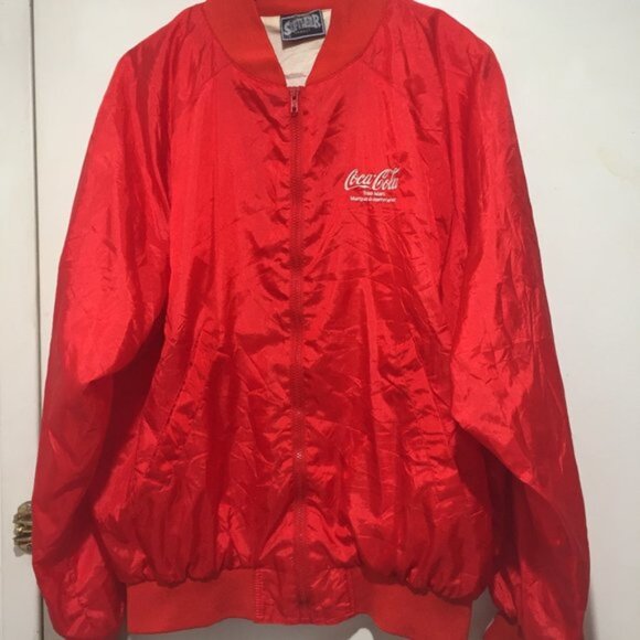 VINTAGE SOFTWEAR COCA-COLA JACKETS SIZE L - Picture 1 of 7